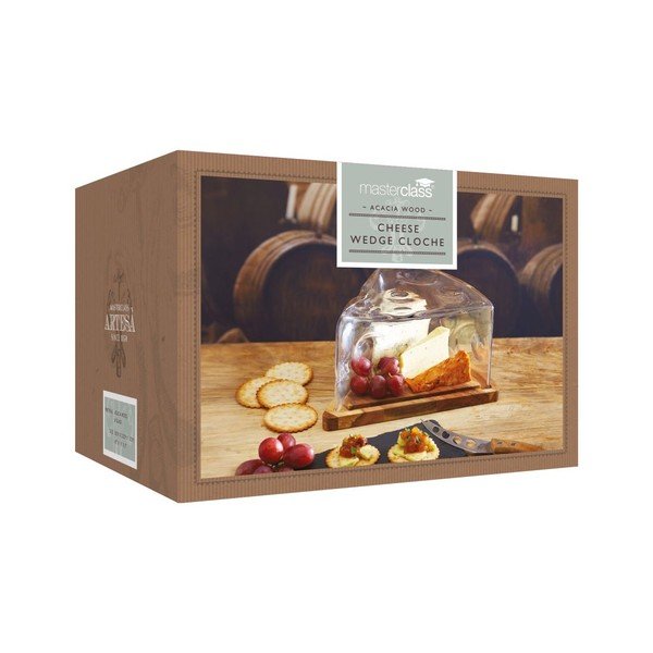 Podnos na sýr s poklopem Kitchen Craft Master Glass-image-2
