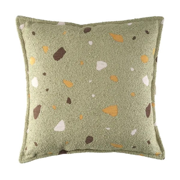 Roheline buklee/šenillkangast laste diivanipadi Terrazzo Block - Wigiwama