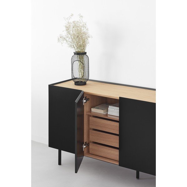 Must madal kummut 165x78 cm Arista – Teulat-image-2