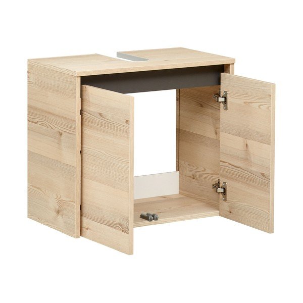 Männispoonist seinale kinnitatav valamukapp 53x60 cm Quickset 393 - Pelipal-image-1