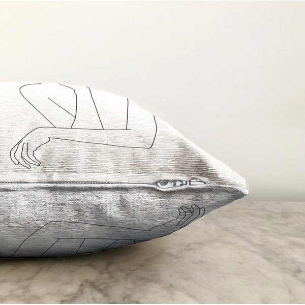 Padjapüür puuvillase seguga Pose, 55 x 55 cm - Minimalist Cushion Covers-image-1