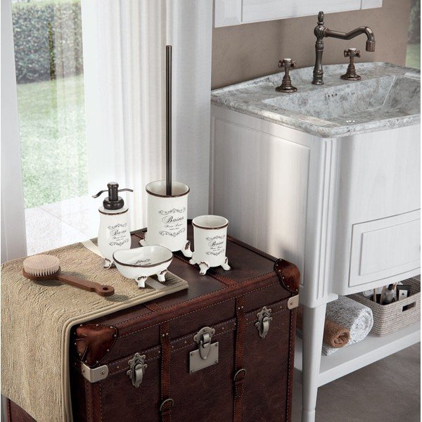 Valge keraamiline WC-hari Amelie - Sapho-image-1