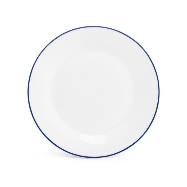 Valge portselanist magustoidutaldrik ø 20 cm Basic White - BonBistro