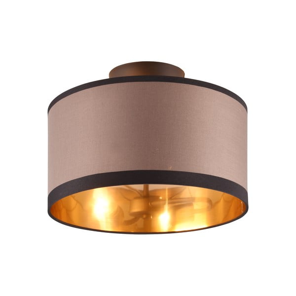 Must-pruun laevalgusti ø 30 cm Davos - Reality-image-1