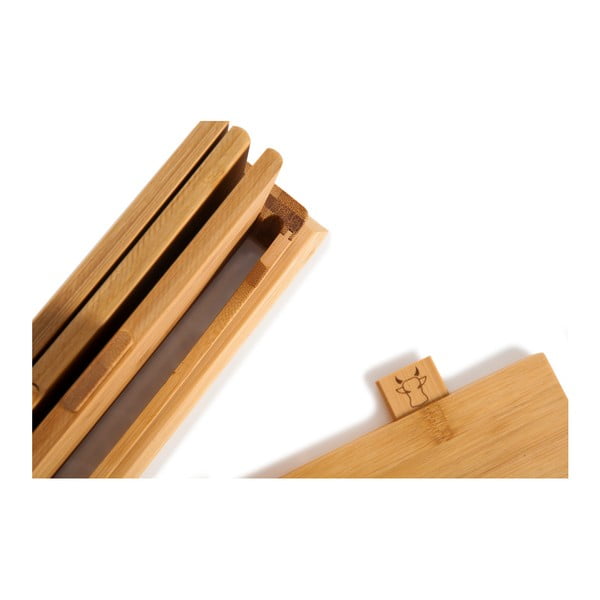 4 bambusest lõikelaudade komplekt koos statiiviga Tapenade Tapenade Mini - Bambum-image-4