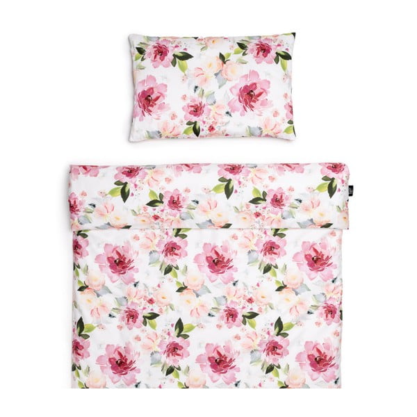 Puuvillane voodipesu 135x100 cm Watercolor Flowers - ESECO-image-1