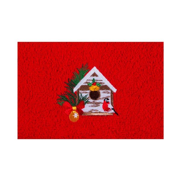 Osuška Christmas Chalet Red, 30 x 50 cm-image-1