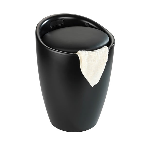 Must vannitoajälg koos eemaldatava pesukorviga Candy - Wenko-image-1