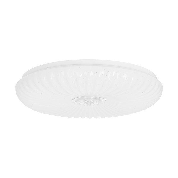 Valge dimmerdatav LED laevalgusti koos puldiga 38x38 cm Perola - Candellux Lighting-image-2