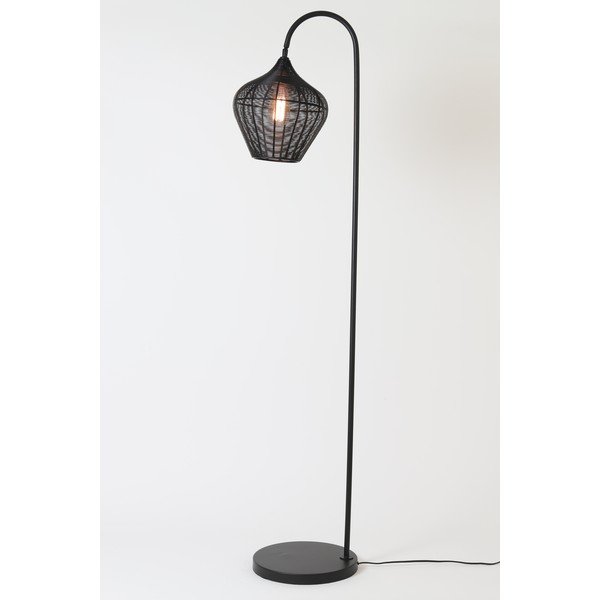 Must põrandalamp (kõrgus 160 cm) Alvaro - Light & Living-image-2