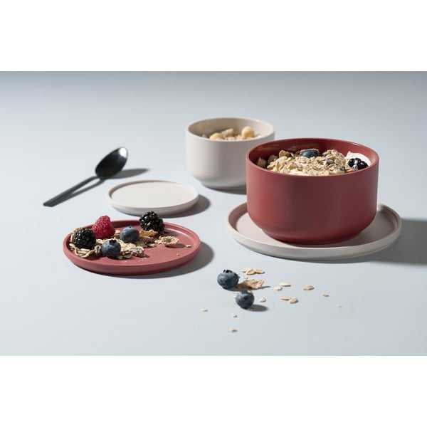 Tmavě šedá servírovací miska s víkem Zone Peili, 1 l-image-4