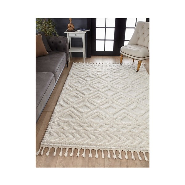 Beež vaip 110x60 cm Shaggy - Mila Home-image-1