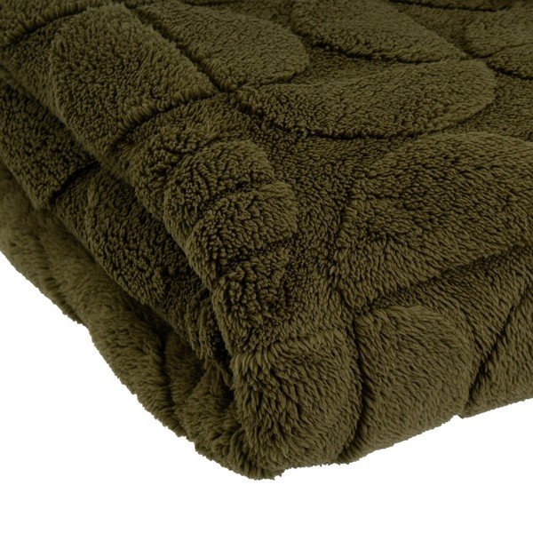 Roheline mikroplüüsist tekk 130x160 cm Mid Century - Casa Selección-image-3