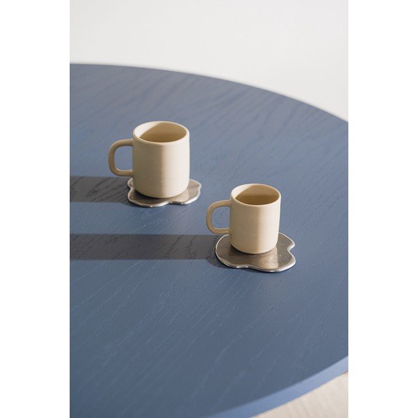 4 hõbedast metallist joogialust komplektis Plama - noo.ma-image-1