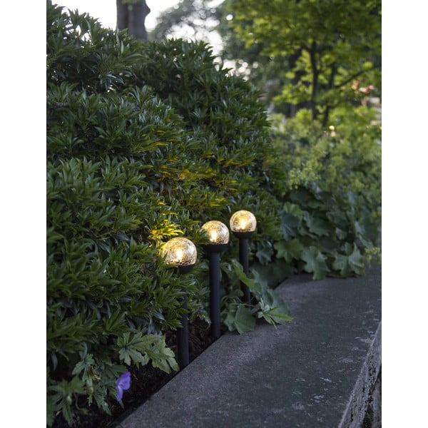 3 päikesepaneeli LED-tulede komplekt, kõrgus 23 cm Roma - Star Trading-image-4