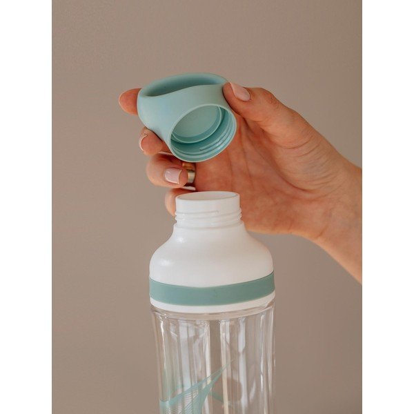Valge-sinine reisipudel 0,8 l Flow Wave - Equa-image-2