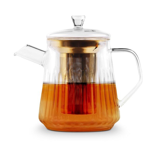 Kuldse värvi klaasist teekann sõelaga 900 ml Mia - Vialli Design-image-4
