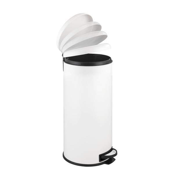 Bílý odpadkový koš Wenko Bin, 30 l-image-2
