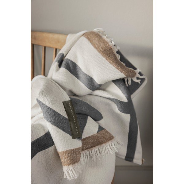 Kreem  tekk 130x175 cm Shadow - Mette Ditmer Denmark-image-1