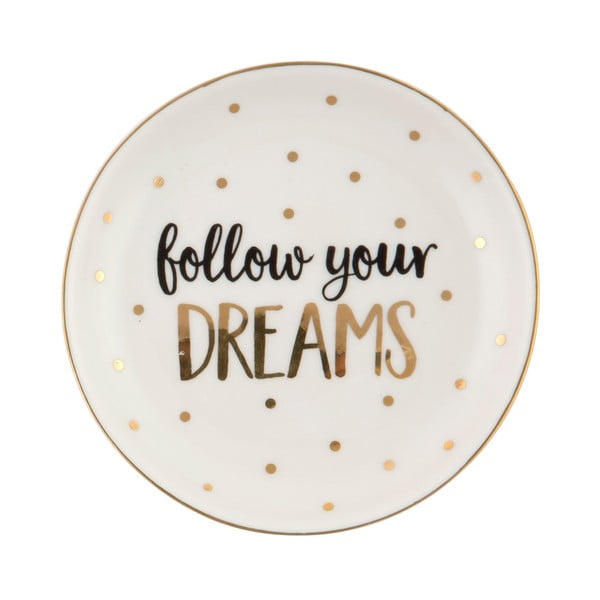 Keramický talíř Sass & Belle Follow Your Dreams