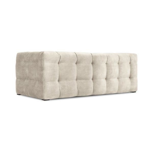 Beež sametne diivan , 208 cm Vesta - Windsor & Co Sofas-image-4