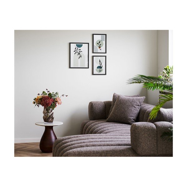 Mustad raamid 3-osalise komplektiga seinale 30x40 cm Aspen - House Nordic-image-2