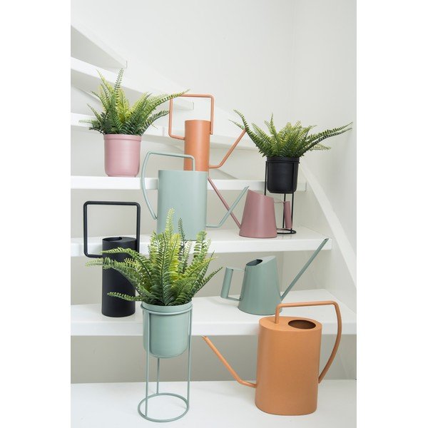 Karamellipruun metallist teekann, kõrgus 29 cm Grace - PT LIVING-image-1
