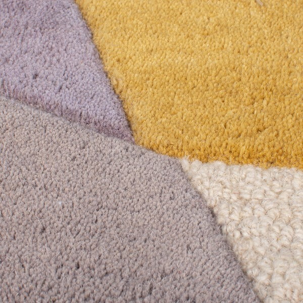 Käsitsi kootud villane ümmargune vaip ø 160 cm Glow Multi - Flair Rugs-image-4