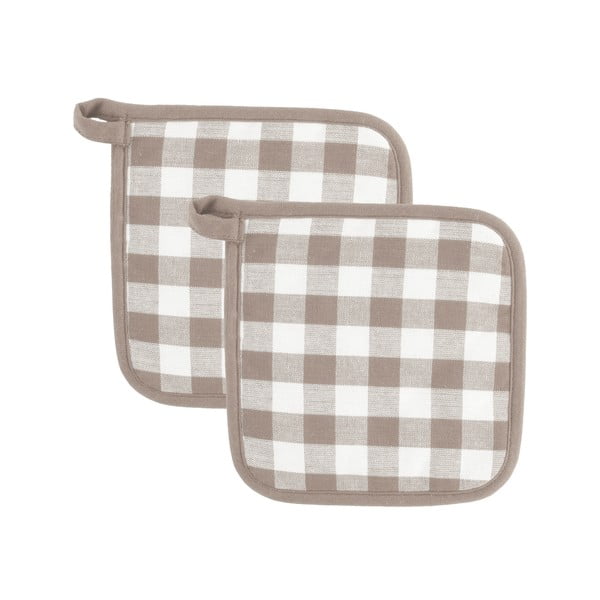 Puuvillased pajalapid 2tk komplektis Gingham - Tiseco Home Studio