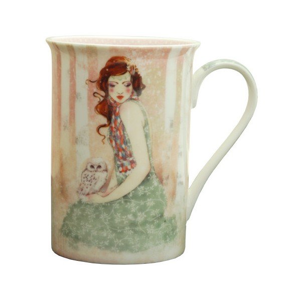 Porcelánový hrnek Santoro London Willow Mademoiselle Snow-image-1