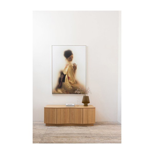 Tammepuidust TV-alus 133x52x45 cm Zuma - WOOOD-image-1