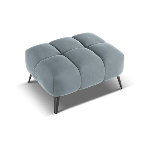 Helesinine sametist jalahoob Nalu - Makamii-image-3