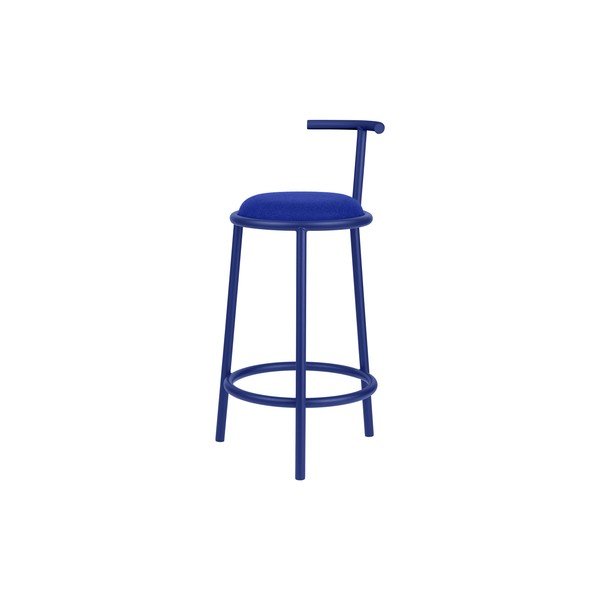 Sinine metallist baaritool (istme kõrgus 68 cm) Hogo - noo.ma