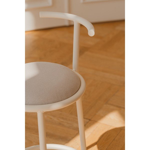 Beež metallist baaritool (istme kõrgus 68 cm) Hogo - noo.ma-image-3