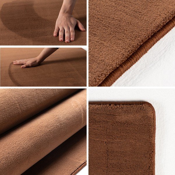 Pruun pestav vaip 60x110 cm Sky - Ayyildiz Carpets-image-3