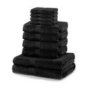 8 musta rätiku ja 2 musta vannirätiku komplekt. Marina - DecoKing