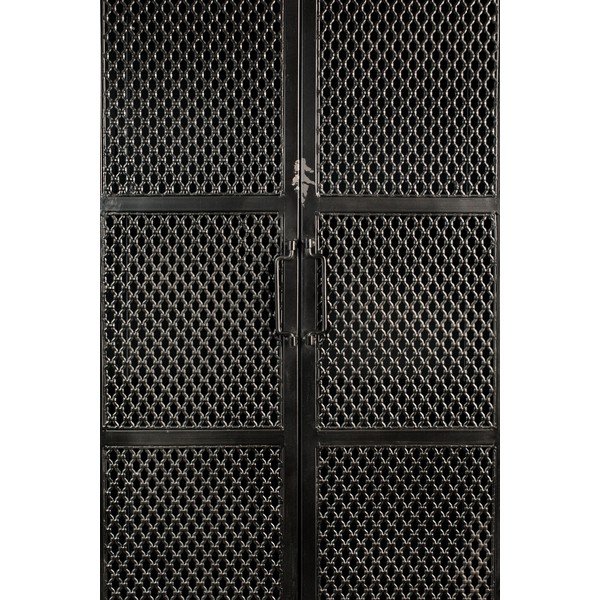 Must metallist vitriinkapp 60x161 cm Denver - Dutchbone-image-1