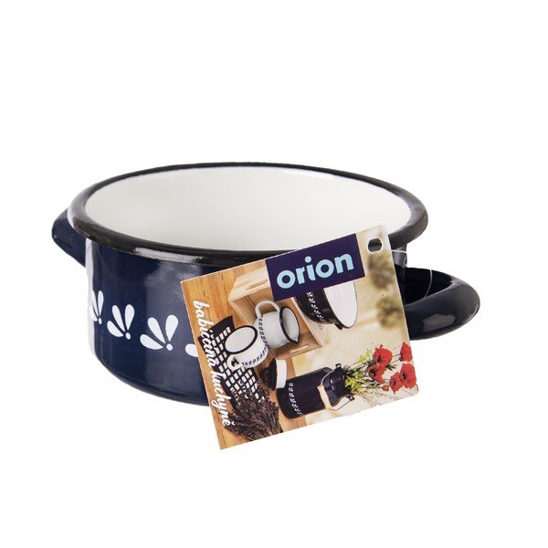 Sinine emailpott , 0,6 l - Orion-image-4