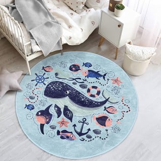 Sinine laste vaip ø 120 cm Comfort - Mila Home