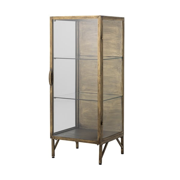 Kuldne metallist vitriinkapp 45x110x40 cm Saone - Bloomingville