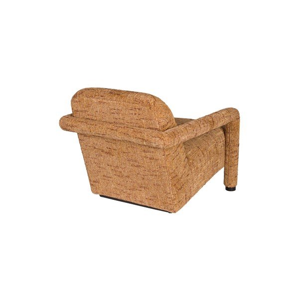 Kollane šenillist tugitool Kent - Dutchbone-image-4