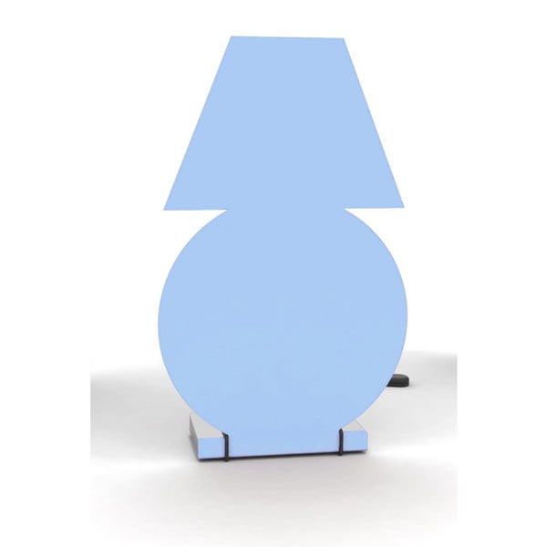 Modrá stolní lampa Caoscreo Lampadi