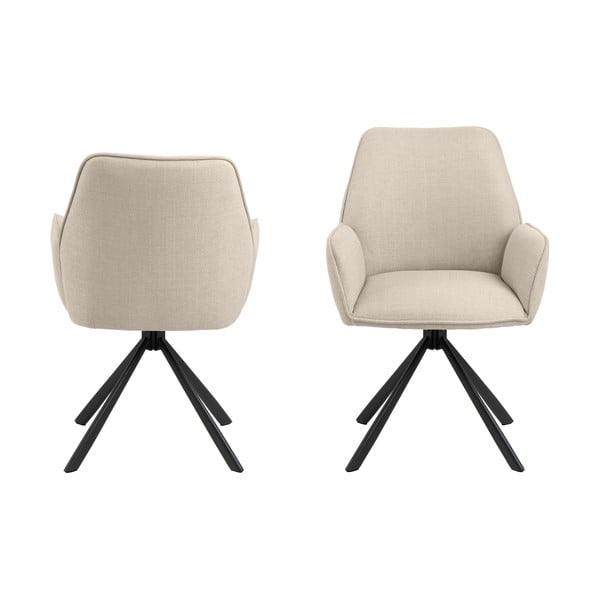 Beežid söögitoolid 2tk komplektis Glenda - Actona-image-2