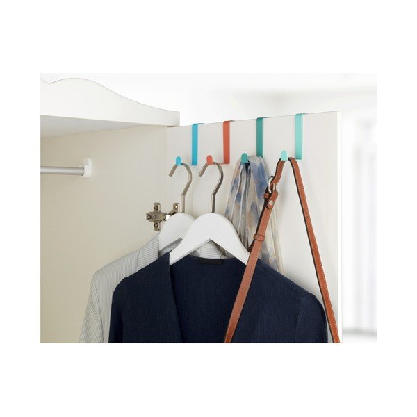 4 värvilise riputuskonksu komplekt Home - Wenko-image-1