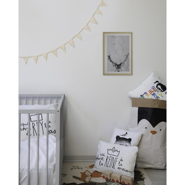 Raamitud seinamaal, 35 x 45 cm Deer - Surdic-image-1