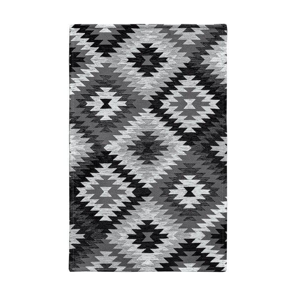 Must-hall pestav koridorivaip 55x140 cm Avana Nero - Floorita