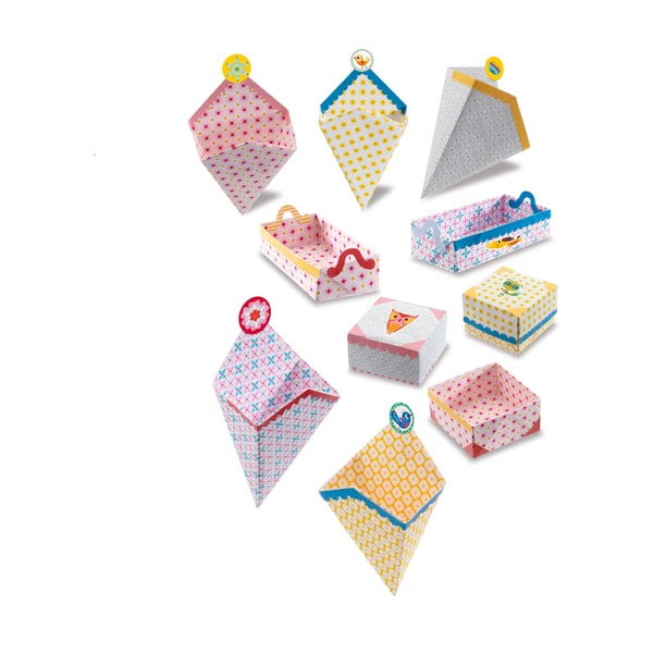 Origami puslepakettide kastid - Djeco