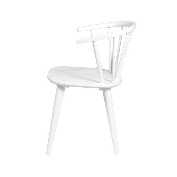 Valge kummist söögitool Carmen - Rowico-image-4