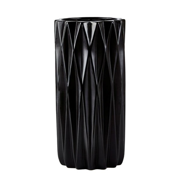 Černá váza Villa Collection