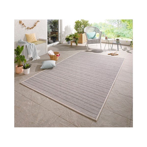 Hall ja beež õuevaip , 140 x 200 cm Caribbean - NORTHRUGS-image-4
